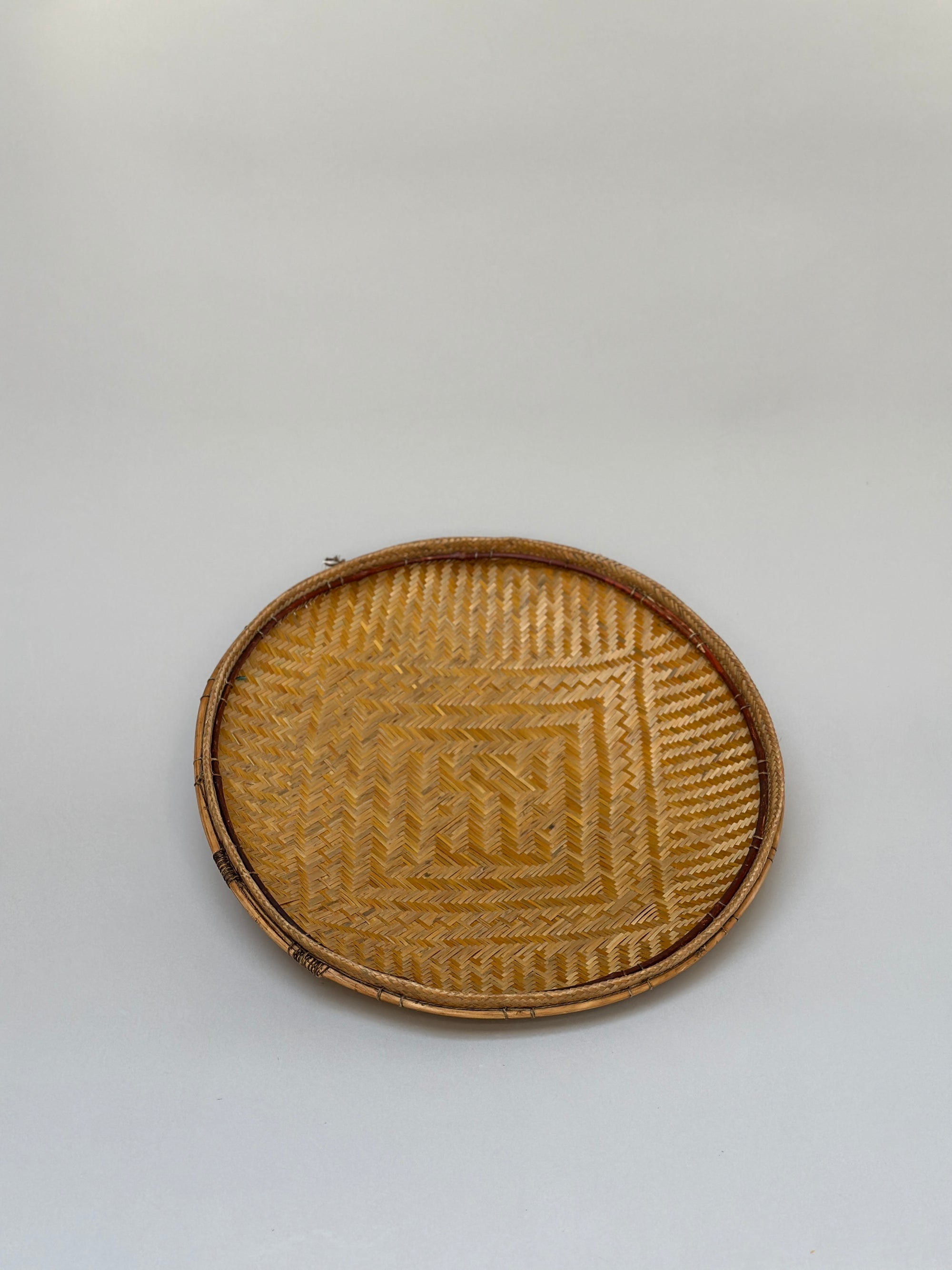 Traditional Flat Basket by Yekuana