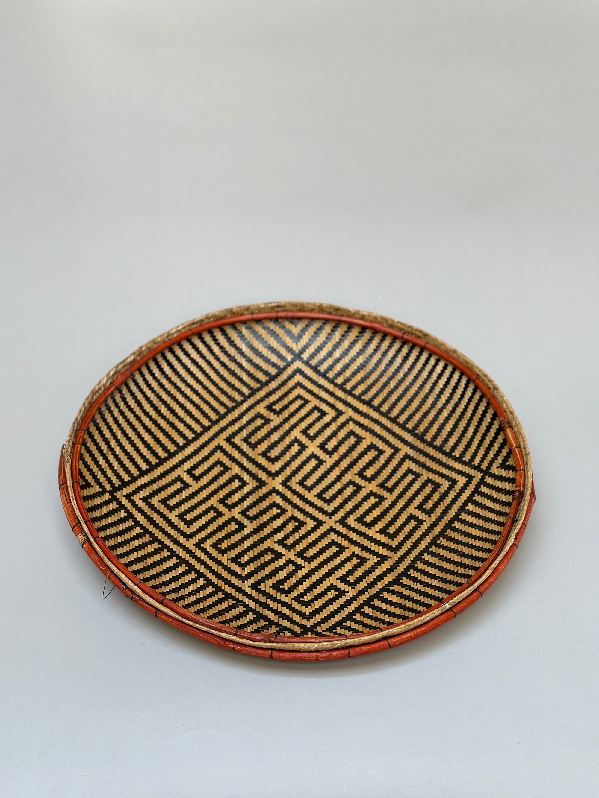 Traditional Flat Basket by Yekuana