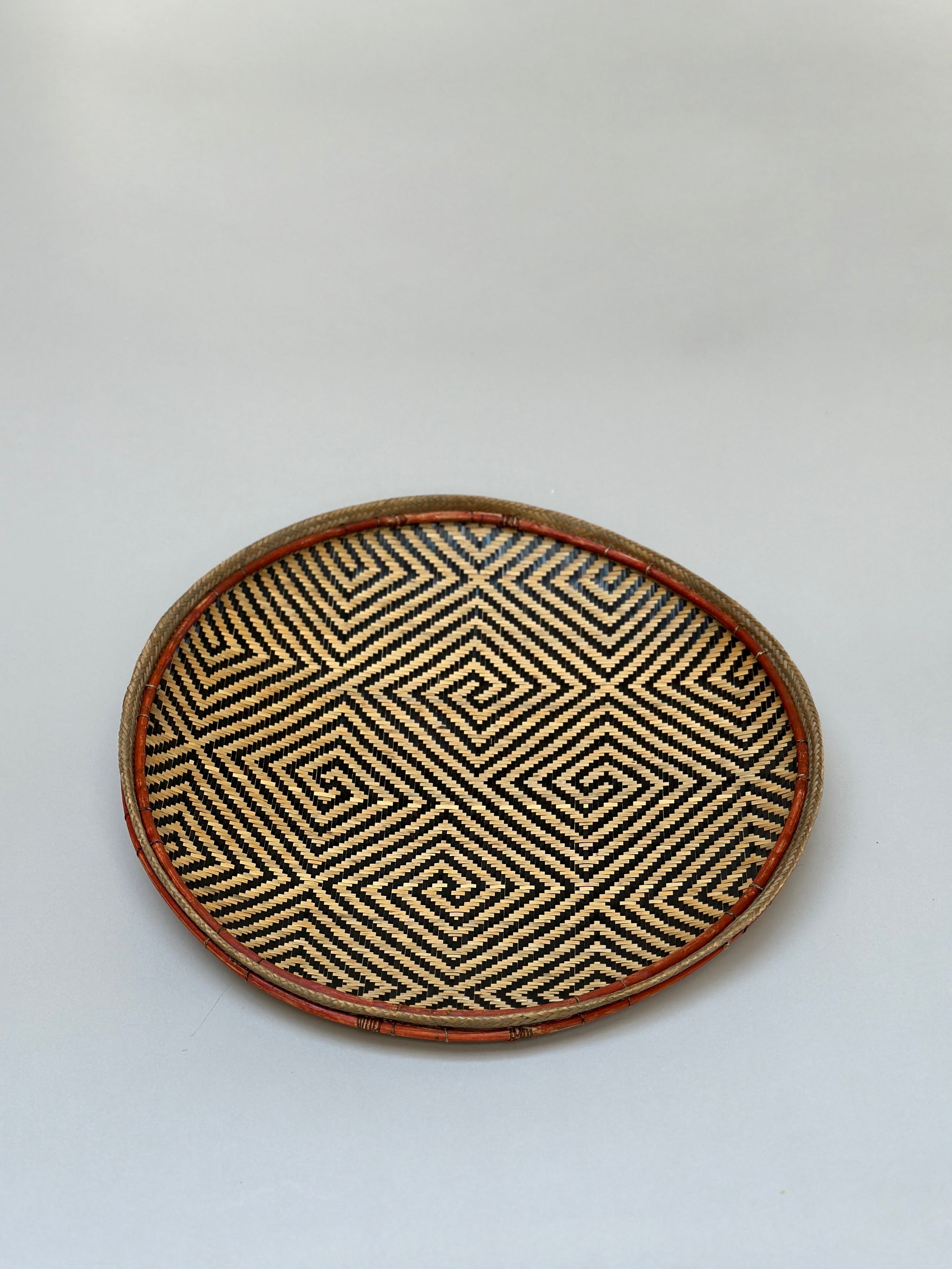 Traditional Flat Basket by Yekuana