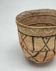 Wii Basket with Urucum & Black Graphism by Yanomami