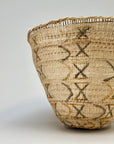 Wii Basket with Urucum & Black Graphism by Yanomami