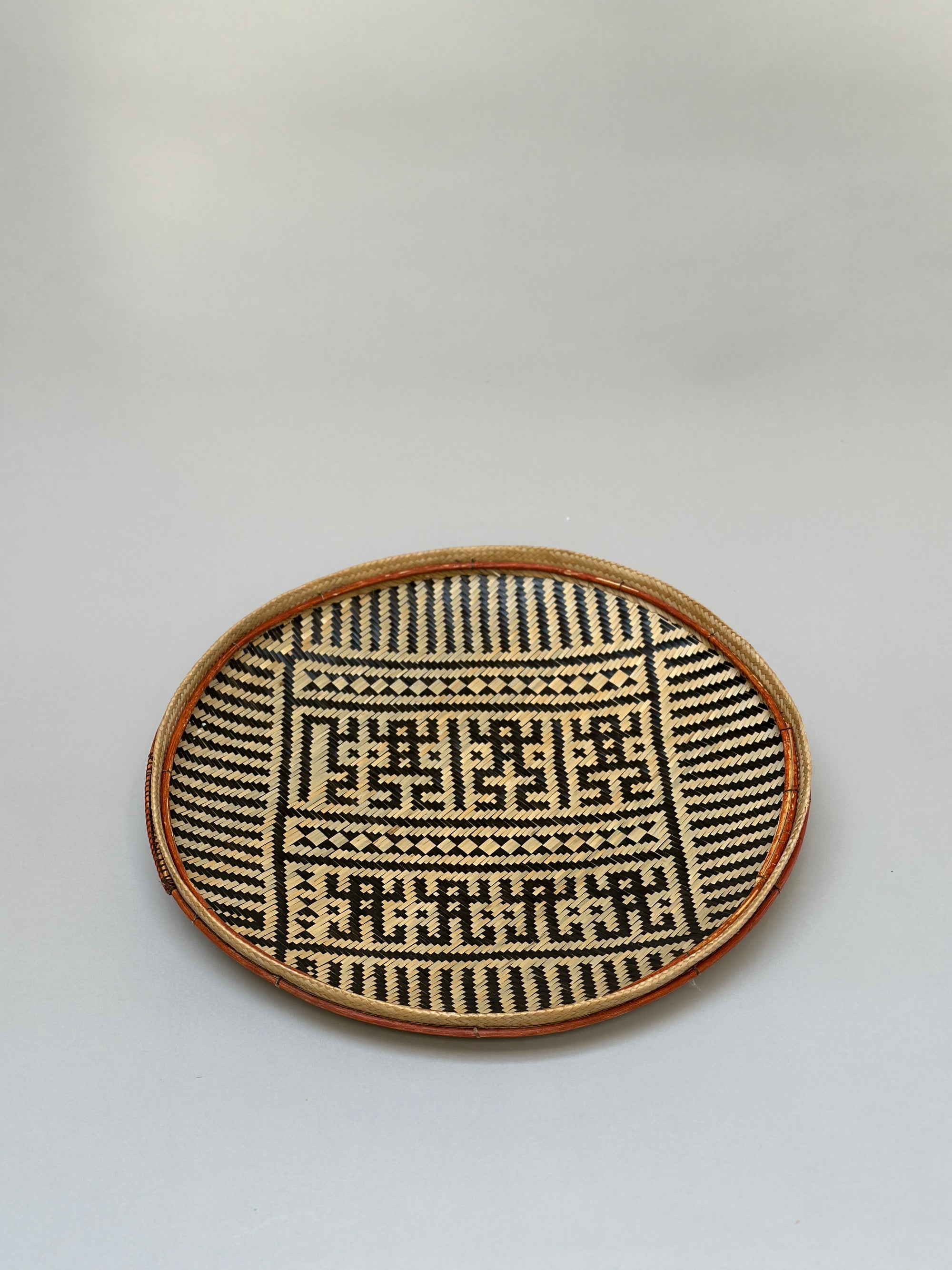 Traditional Flat Basket by Yekuana