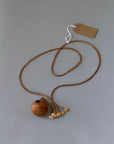 Kraho Gourd Flute Necklace