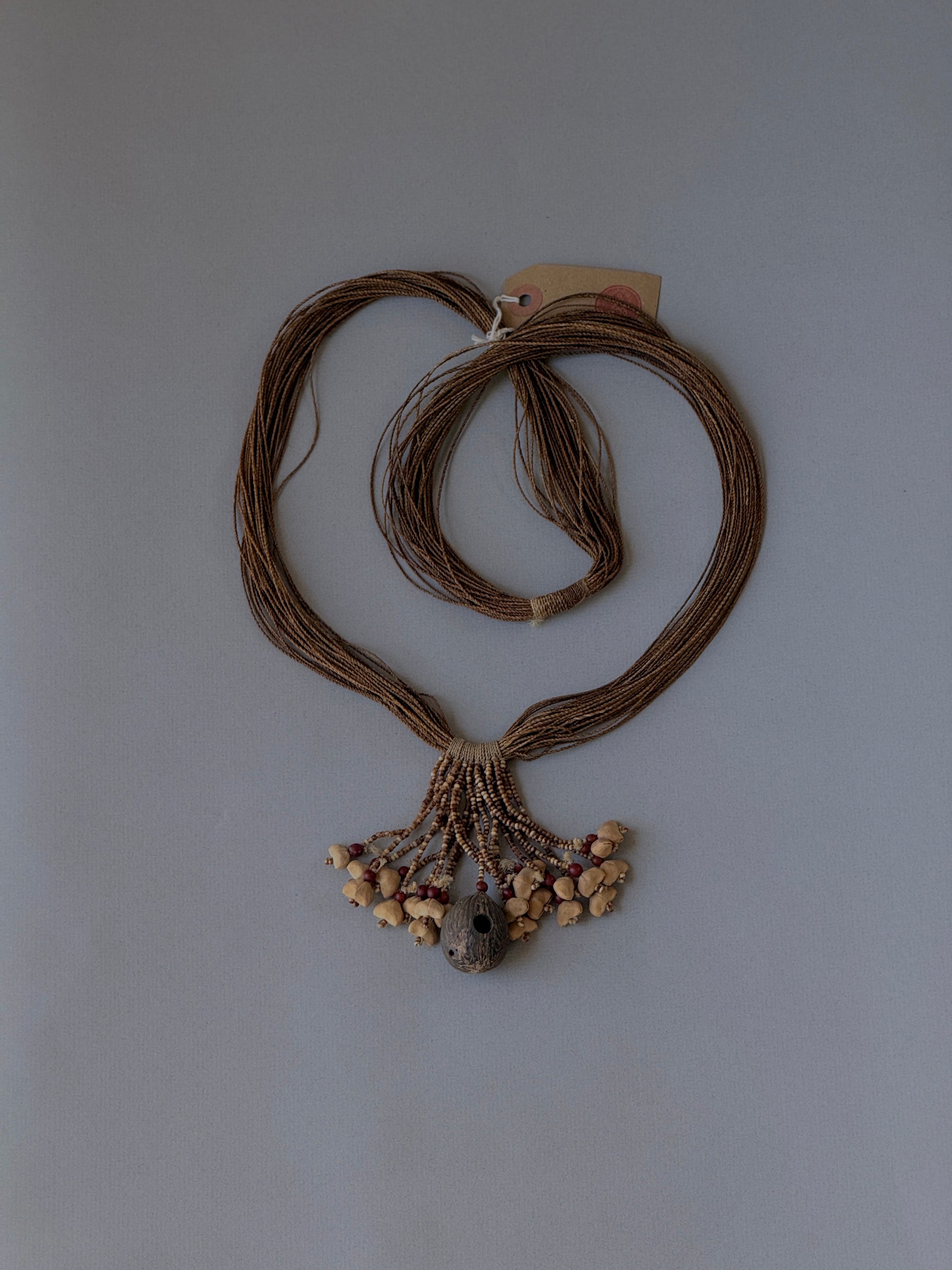 Kraho Gourd Flute Necklace