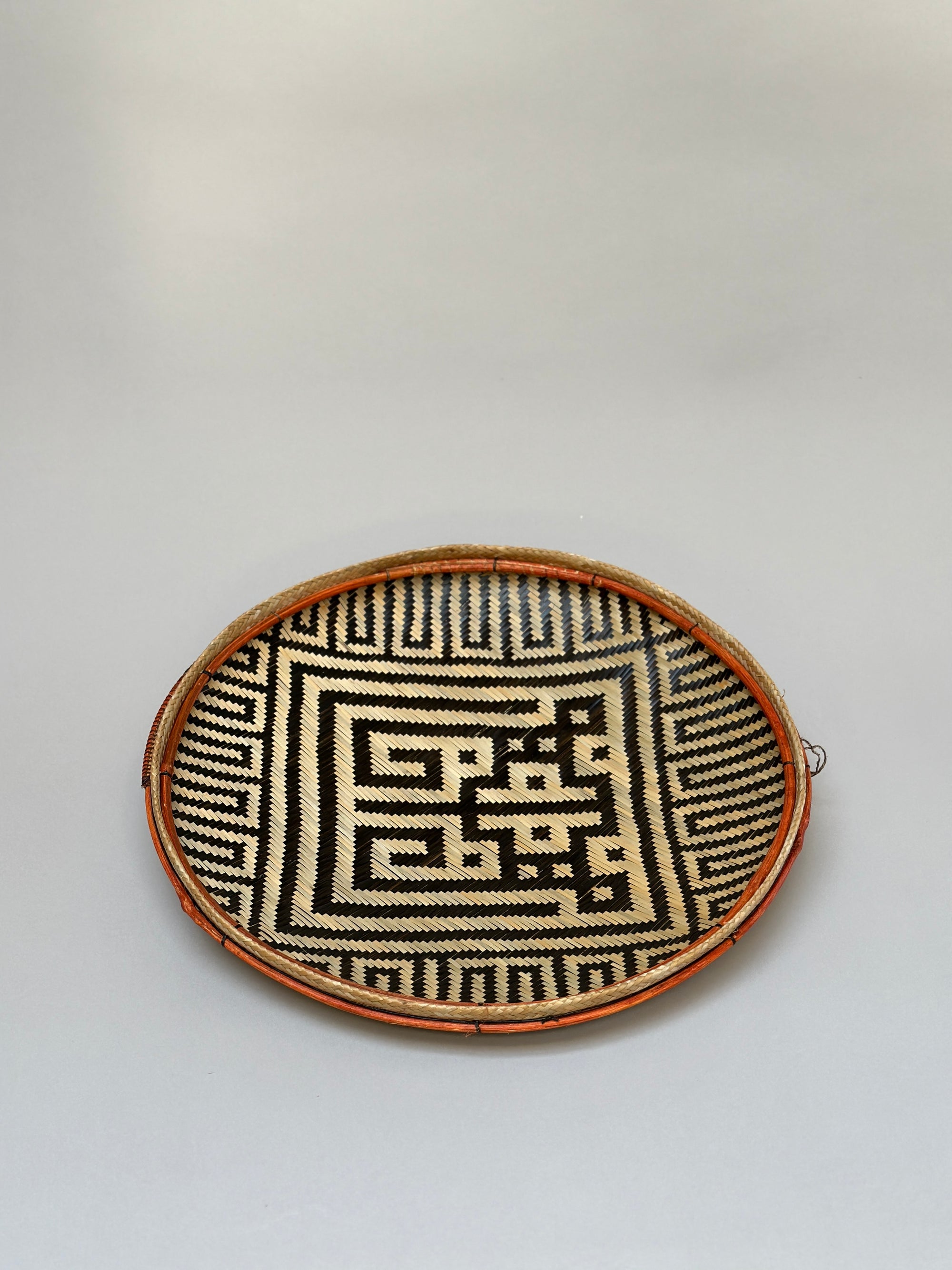 Traditional Flat Basket by Yekuana