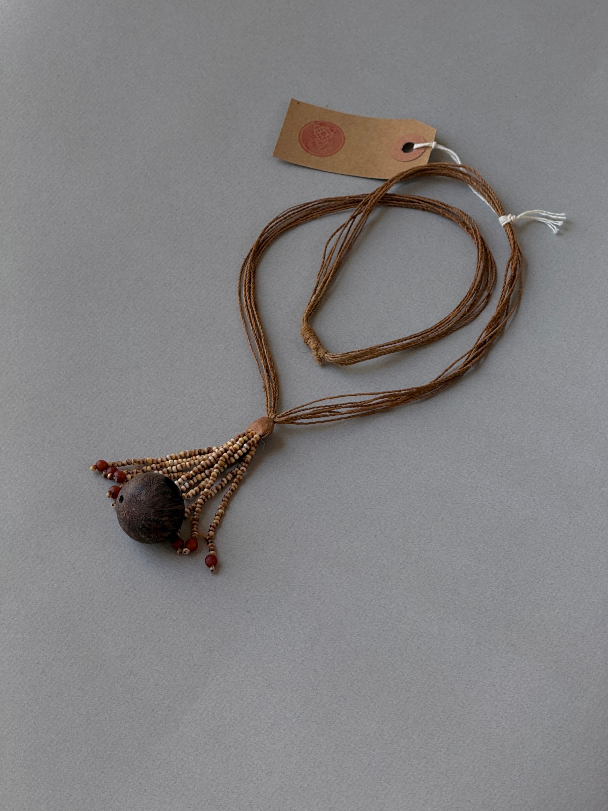 Kraho Gourd Flute Necklace