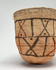 Wii Basket with Urucum & Black Graphism by Yanomami