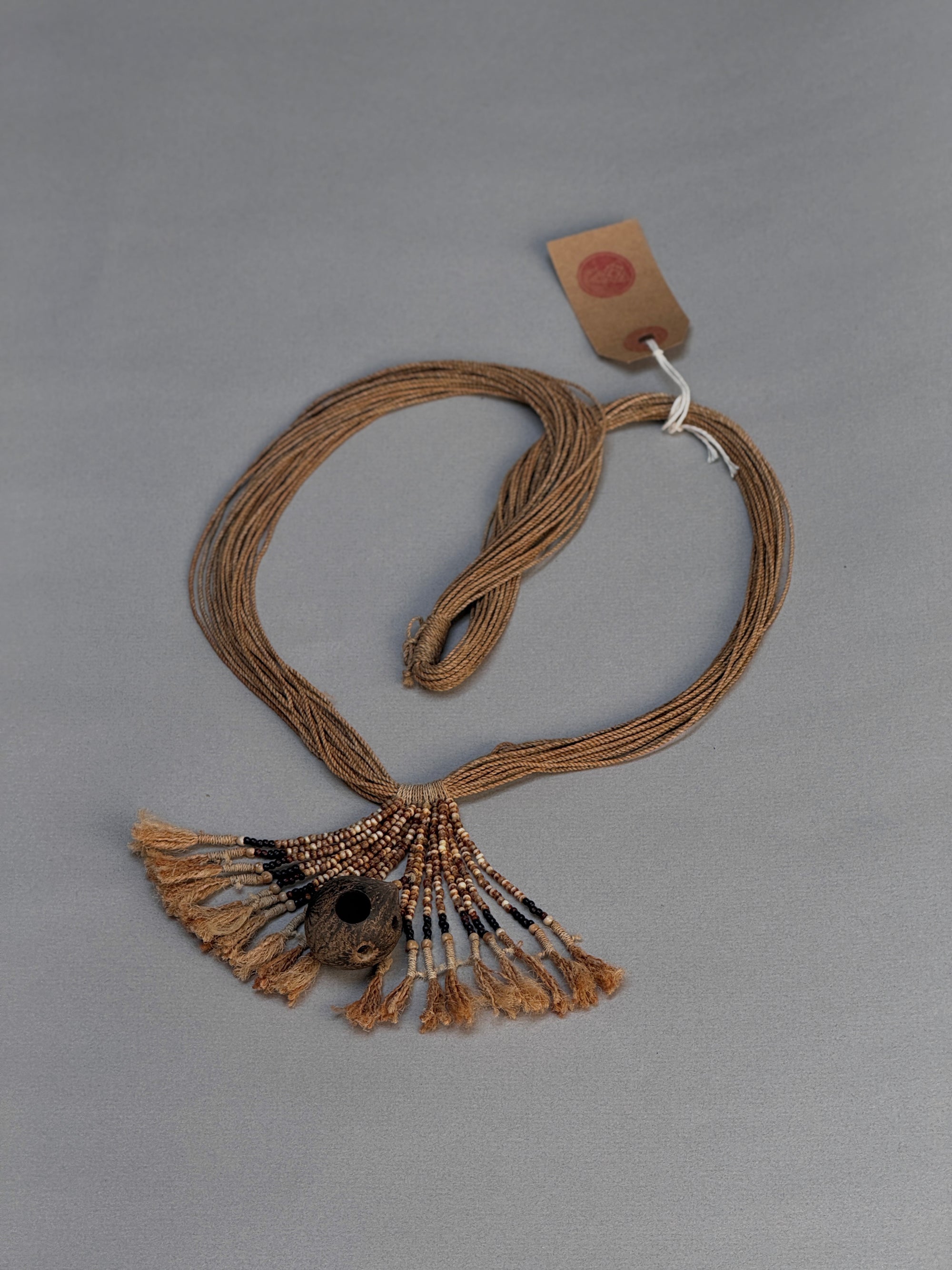 Kraho Gourd Flute Necklace
