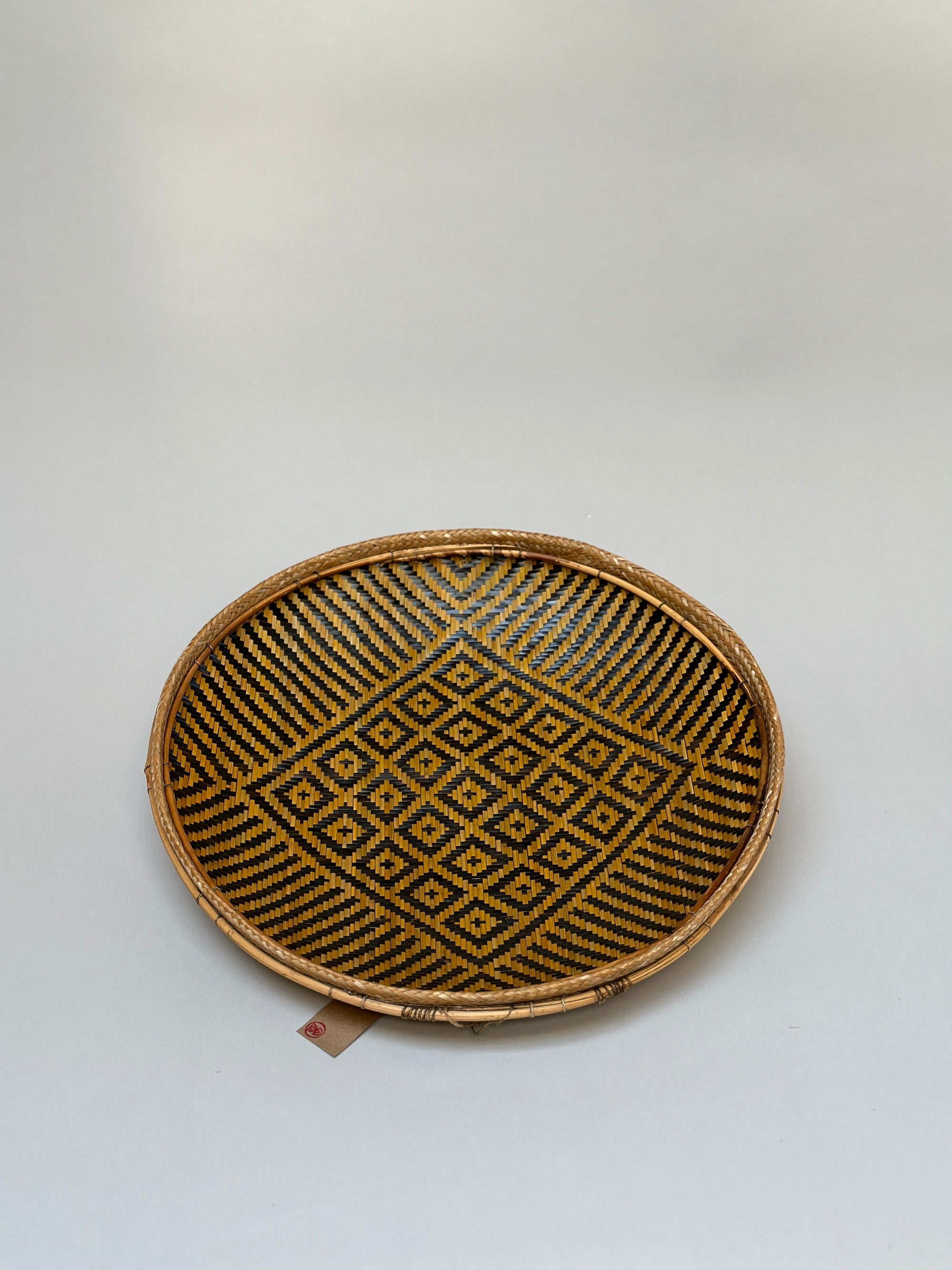 Traditional Flat Basket by Yekuana