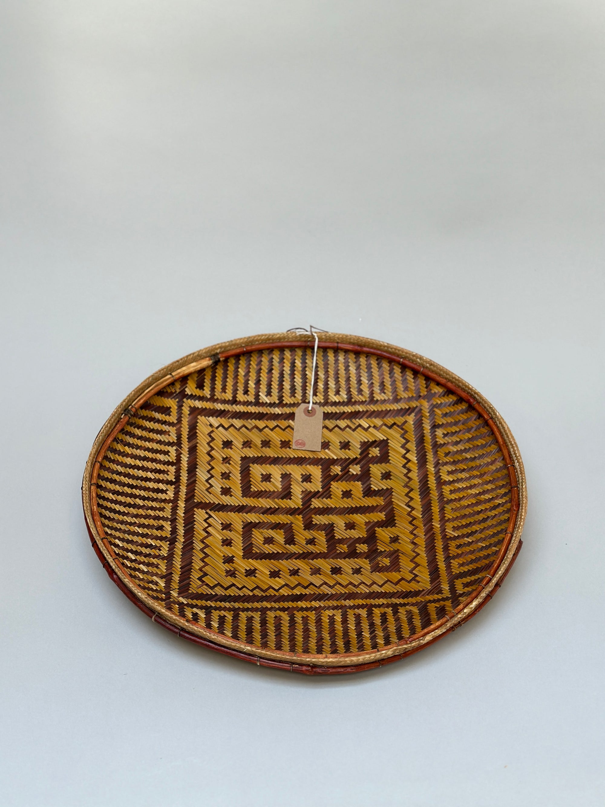 Traditional Flat Basket by Yekuana