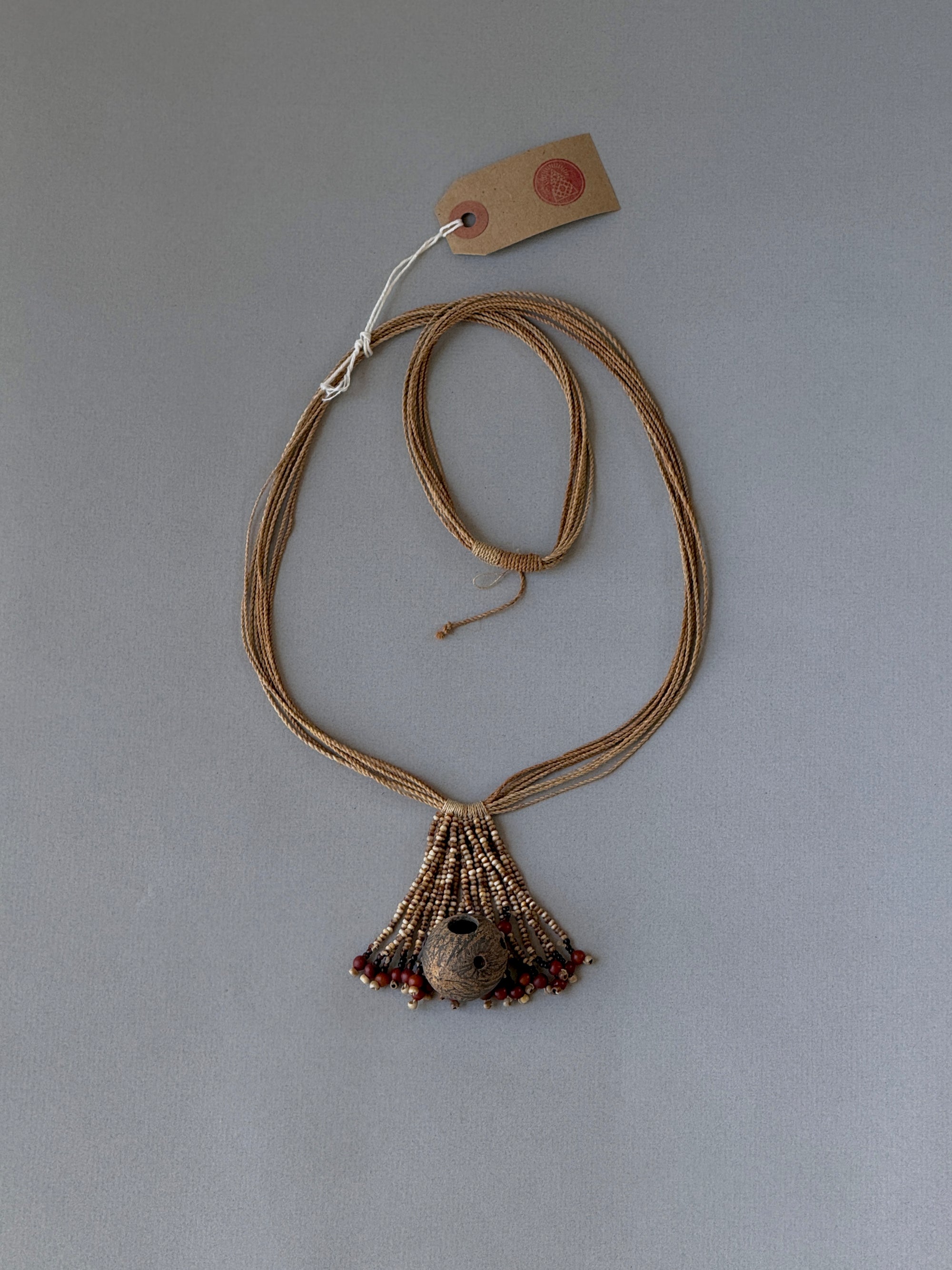 Kraho Gourd Flute Necklace