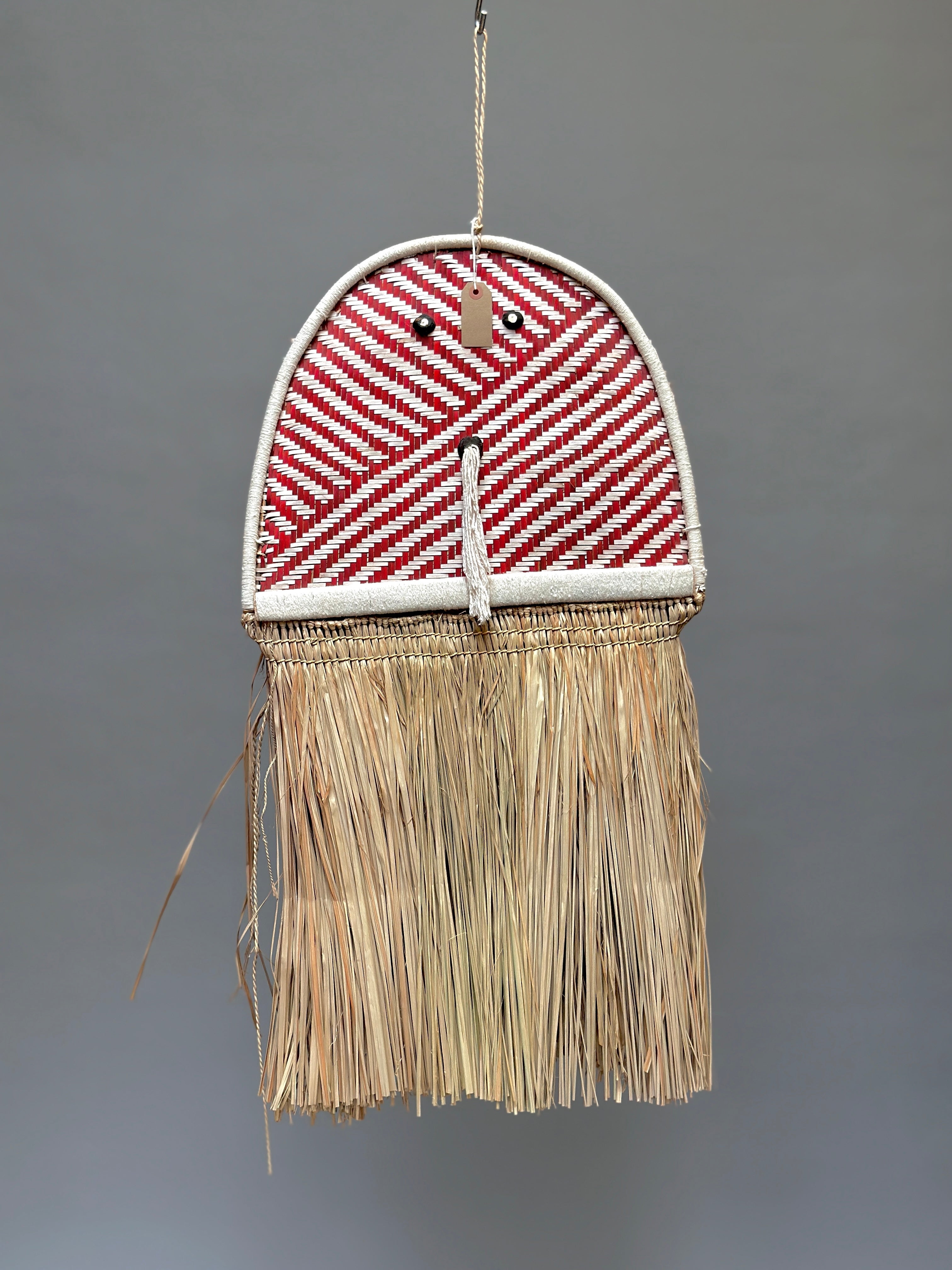 Ceremonial Straw outlet Mask