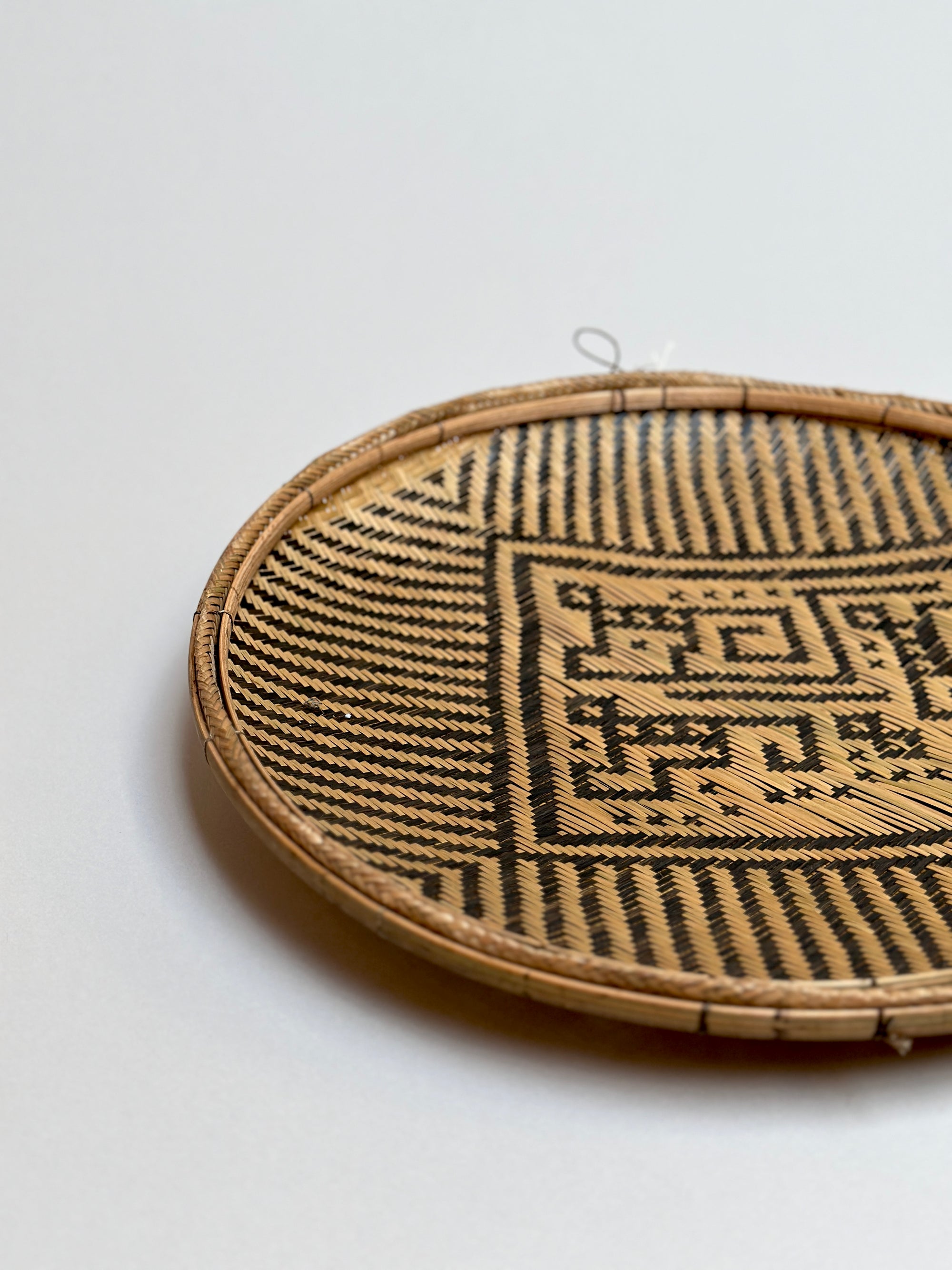 Traditional Flat Basket by Yekuana