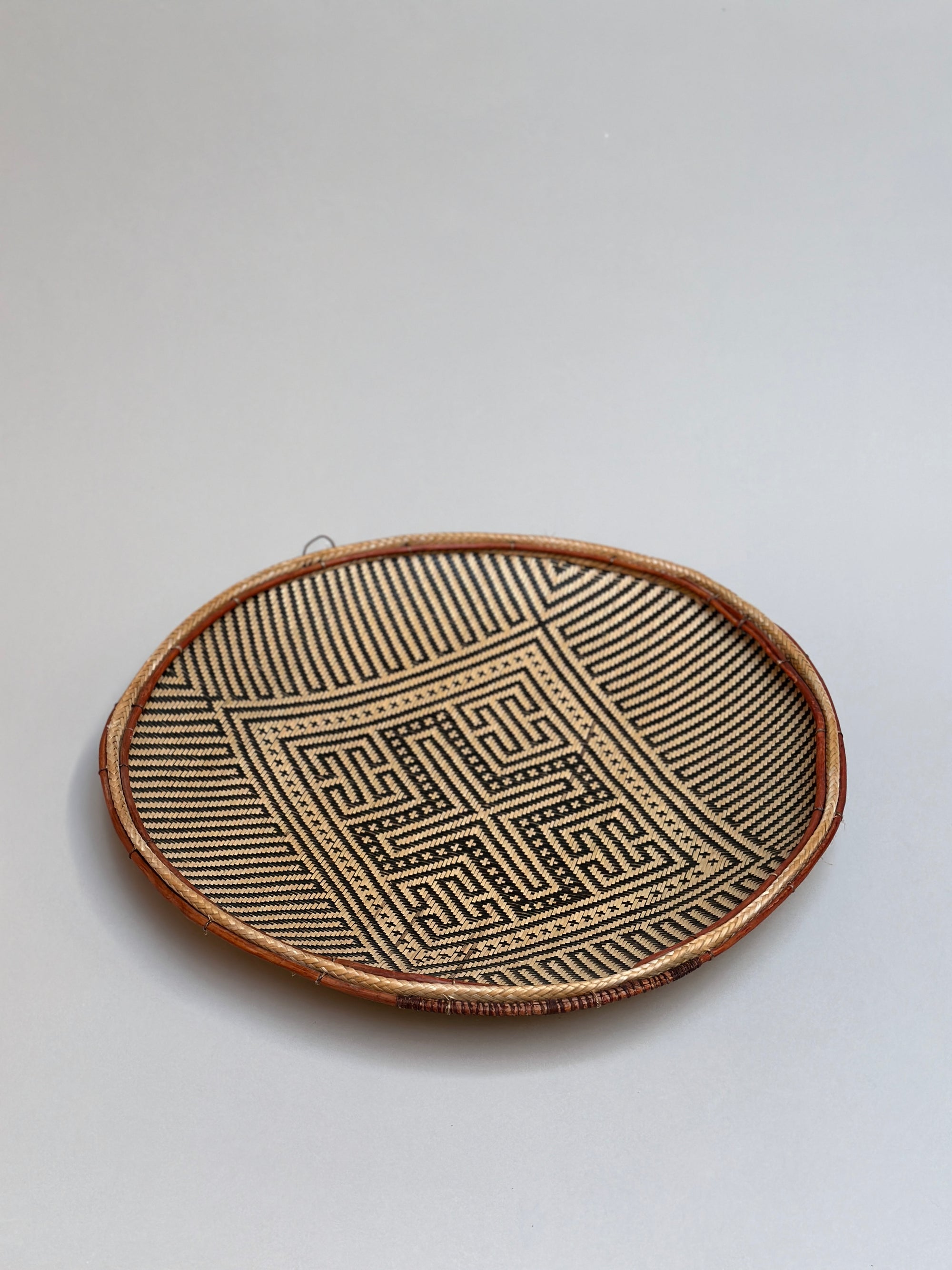 Traditional Flat Basket by Yekuana