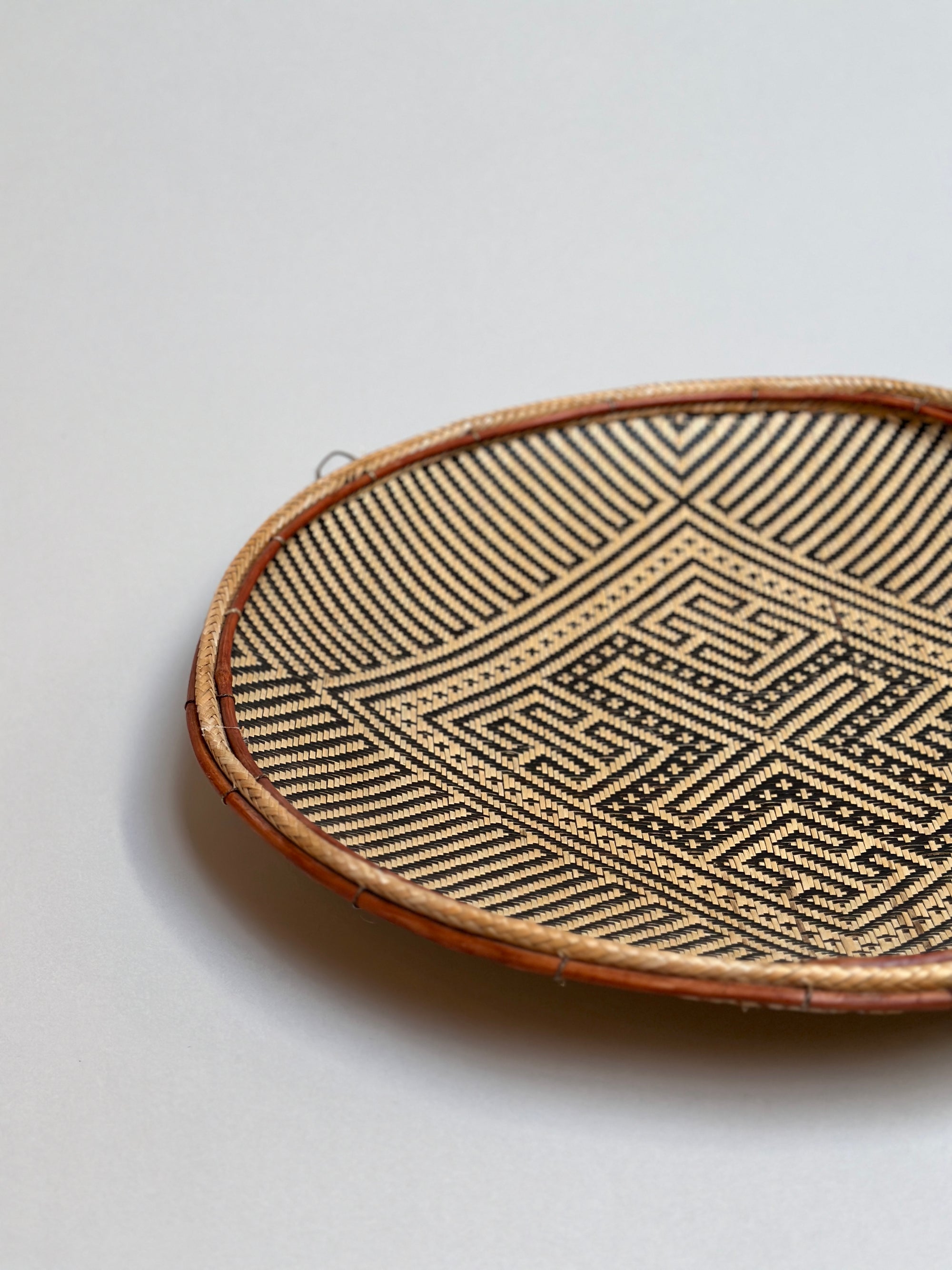 Traditional Flat Basket by Yekuana