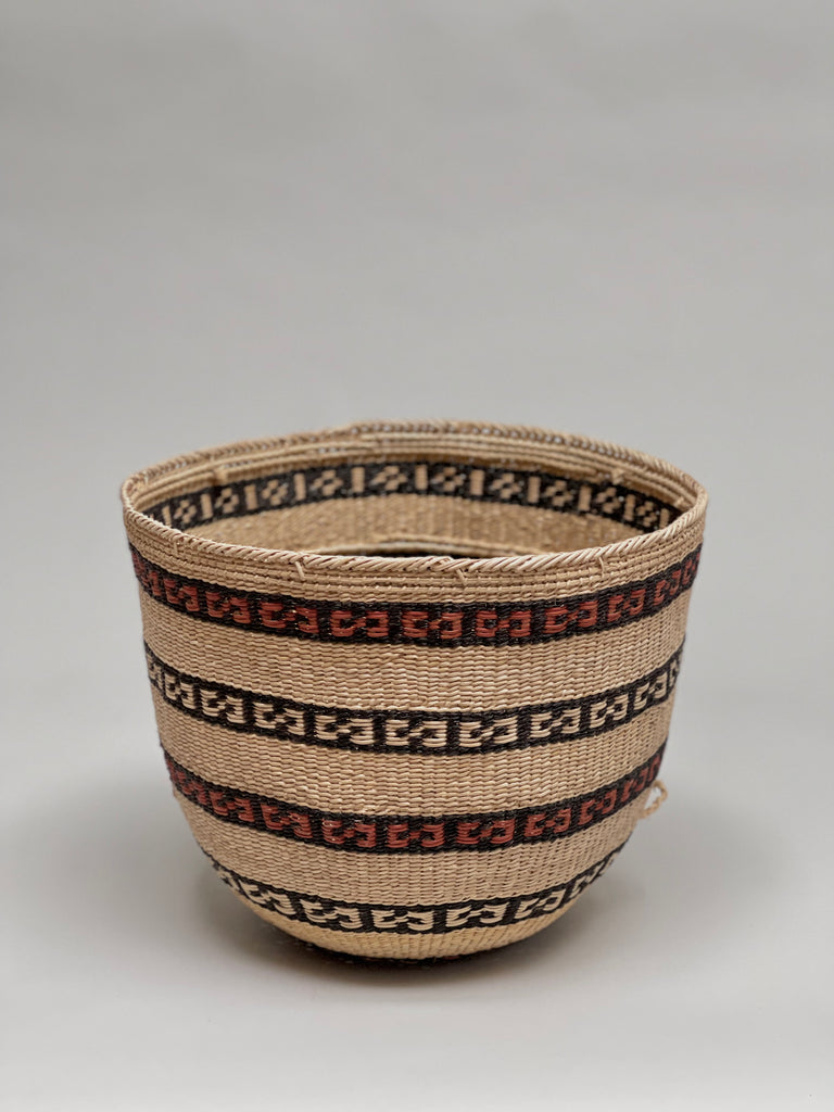 Wii Basket With Yanomami Painting