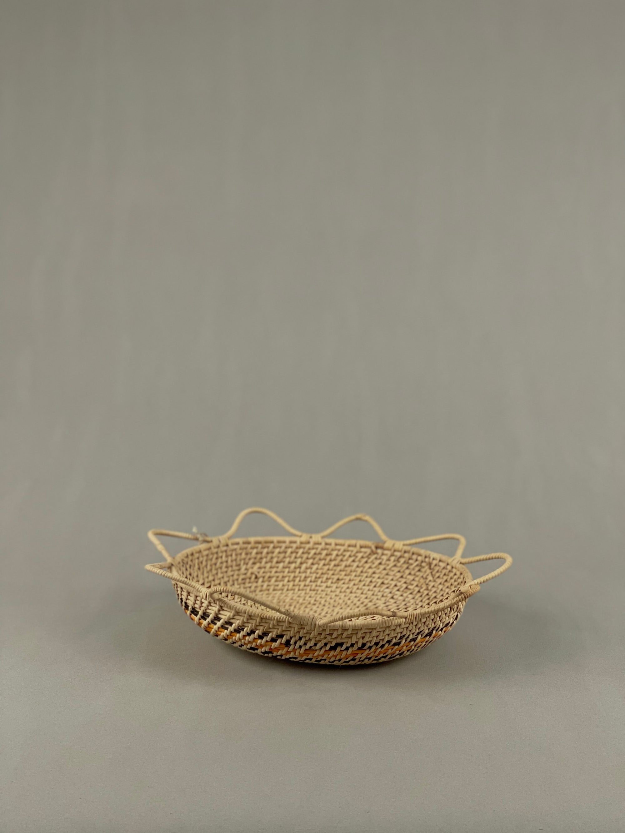 Elipse Titica Fruit Basket with Yanomami Painting