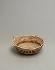 Round Titica Fruit Basket with Yanomami Painting