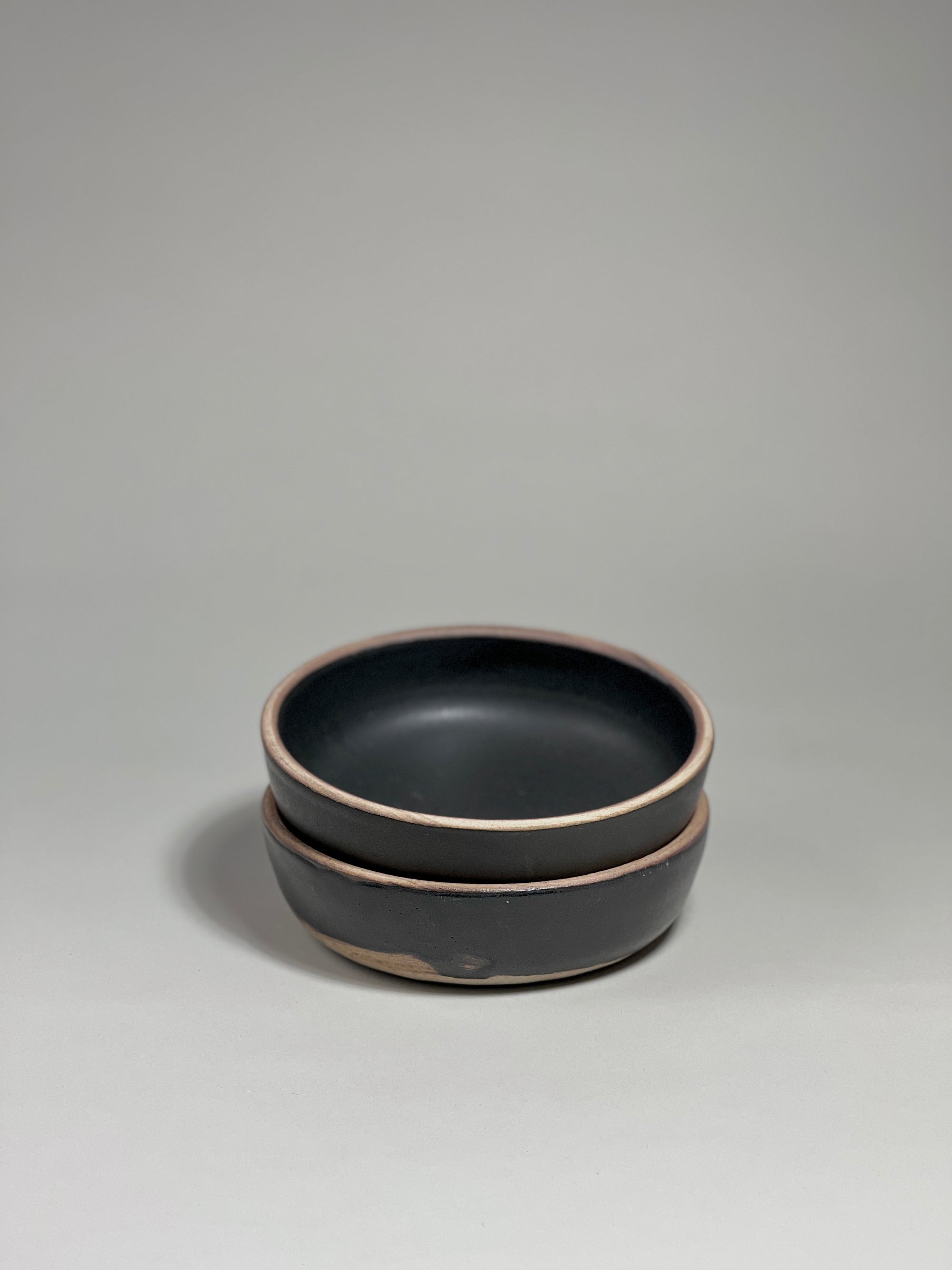 Set of Two Half Pasta Bowl