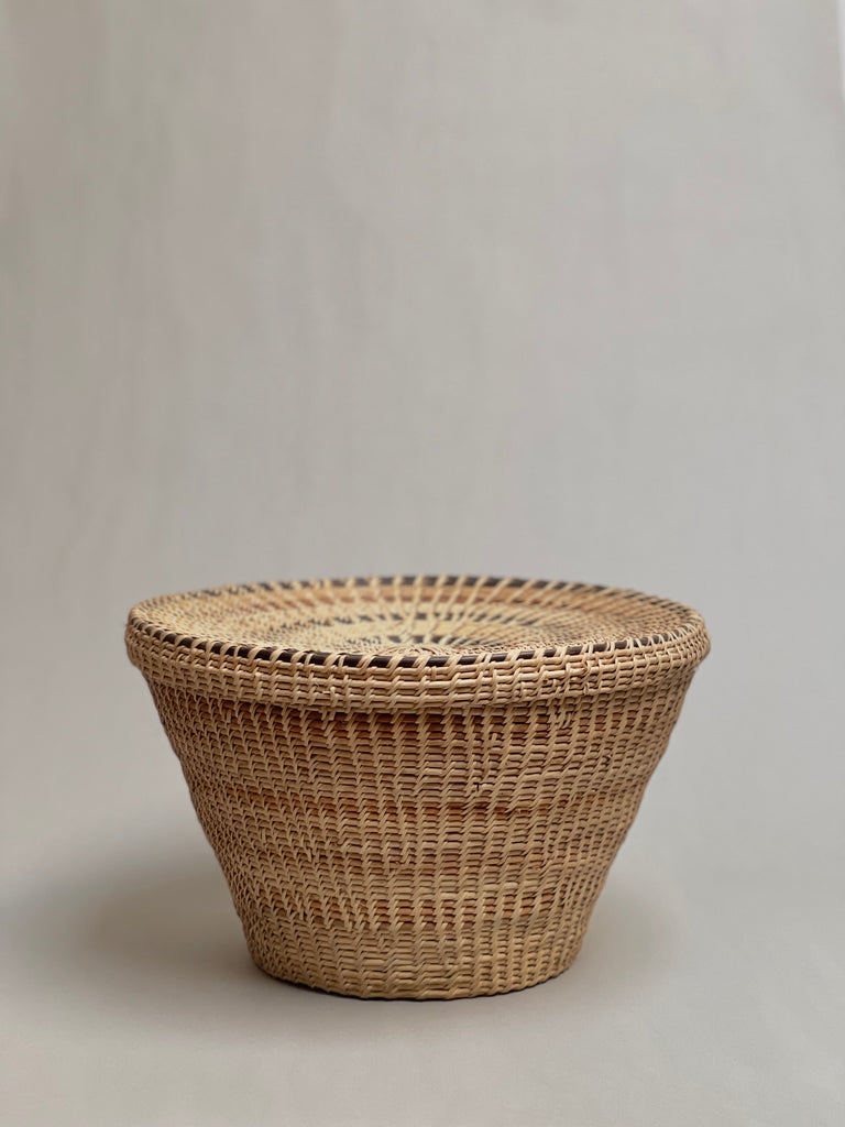 Motorohina Basket with Yanomami Painting
