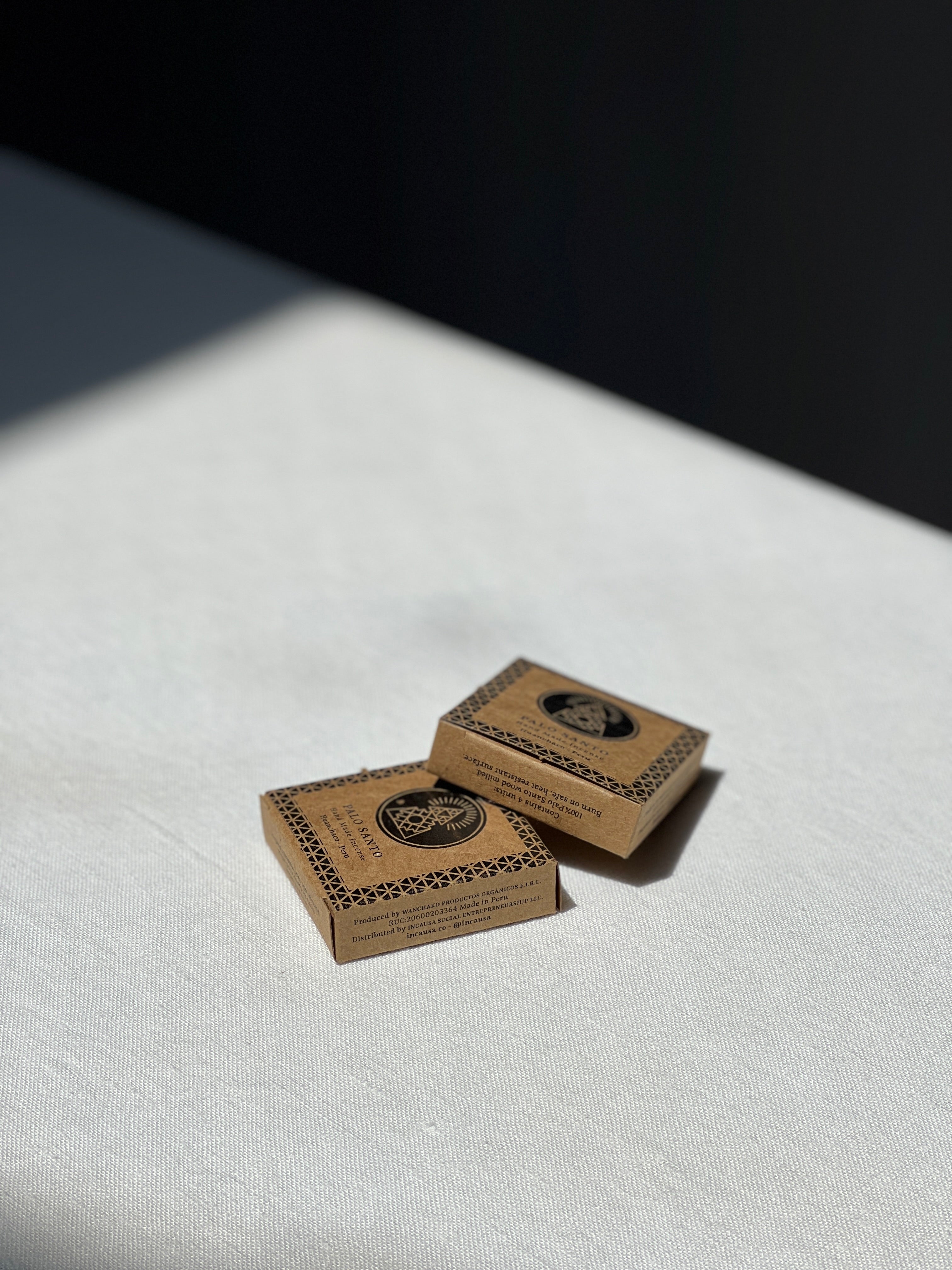 Incausa Palo Santo Hand-pressed Incense Box - Thumbnail 4